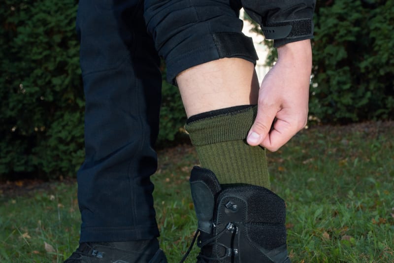 Шкарпетки Dexshell Terrain Walking 2.0 Socks, хакі, розмір S – фото 2