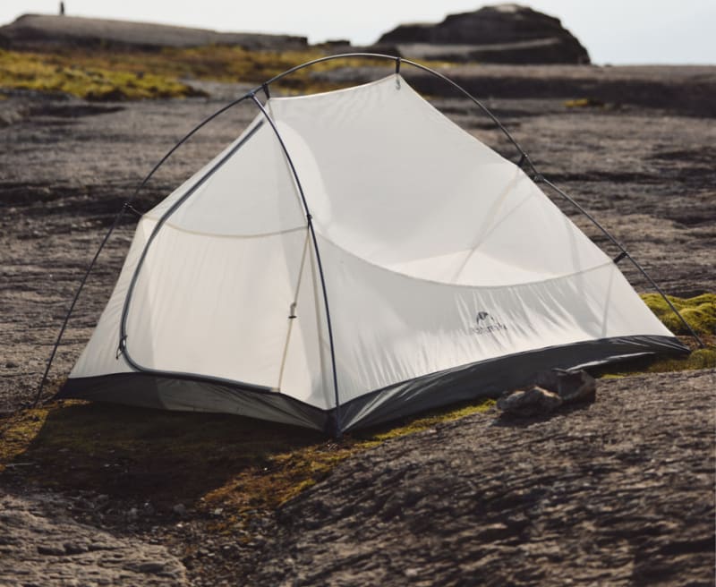 Намет надлегкий одномісний Naturehike Cloud Up Base 1 Tent Pro CNK2350WS020, пісочний — Бежевий — фото 5