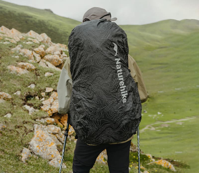 Чохол для рюкзака Naturehike CNK2450PJ010 L — Чорний — фото 2