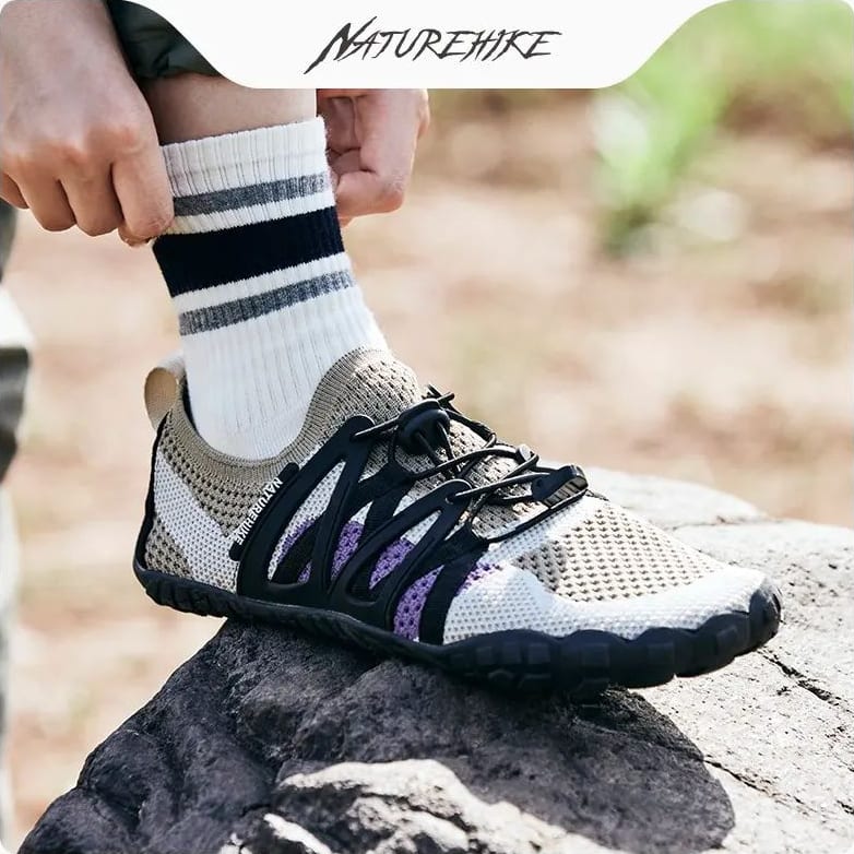 Швидковисихаючі сітчасті черевики Naturehike CYY2321IA010, розмір 43-44, чорні — Чорний — фото 6