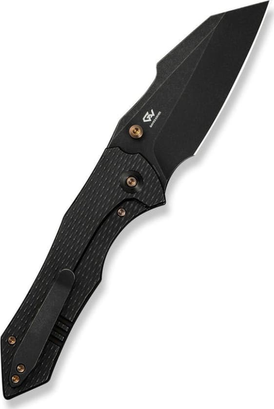 Ніж складаний WE Knife High-Fin XL WE24010-1, Чорний – фото 2