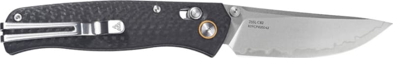 Ніж складаний SRM Medal 255L-CB2, рукоятка з карбону, чорний – фото 3