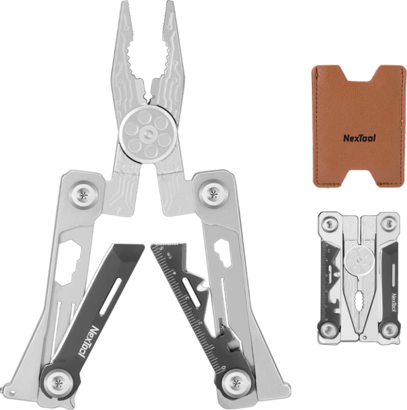 Мультитул NexTool Сріблястий Blade EDC, сірий – фото 1