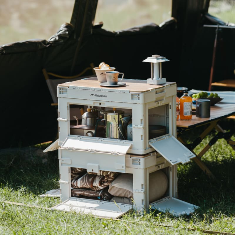 Складаний контейнер Naturehike CNK2450XB020 , бежево-сірий — Бежевий — фото 6