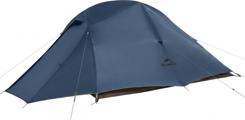 Намет надлегкий тримісний Naturehike Cloud Up Pro, 20D – Блакитний – фото 1
