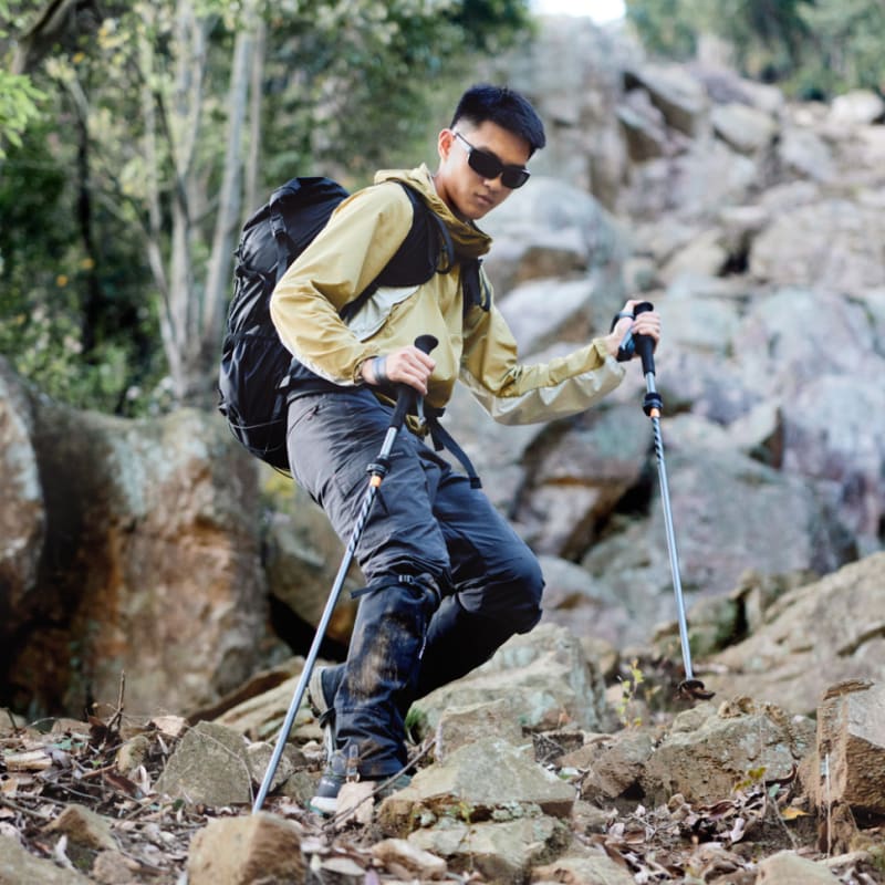 Трекінгова палиця Naturehike CNK2450DS013, 103-120 см, зелена — Зелений — фото 6