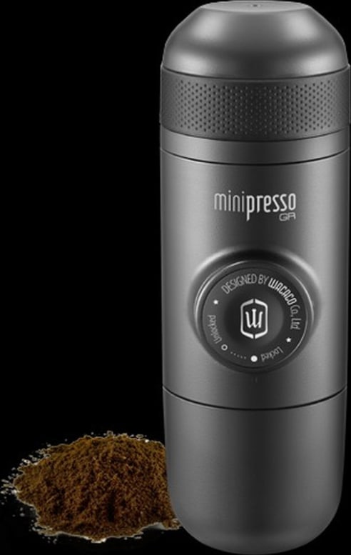 Портативна кавоварка Wacaco Minipresso GR 70 мл, чорний – фото 3
