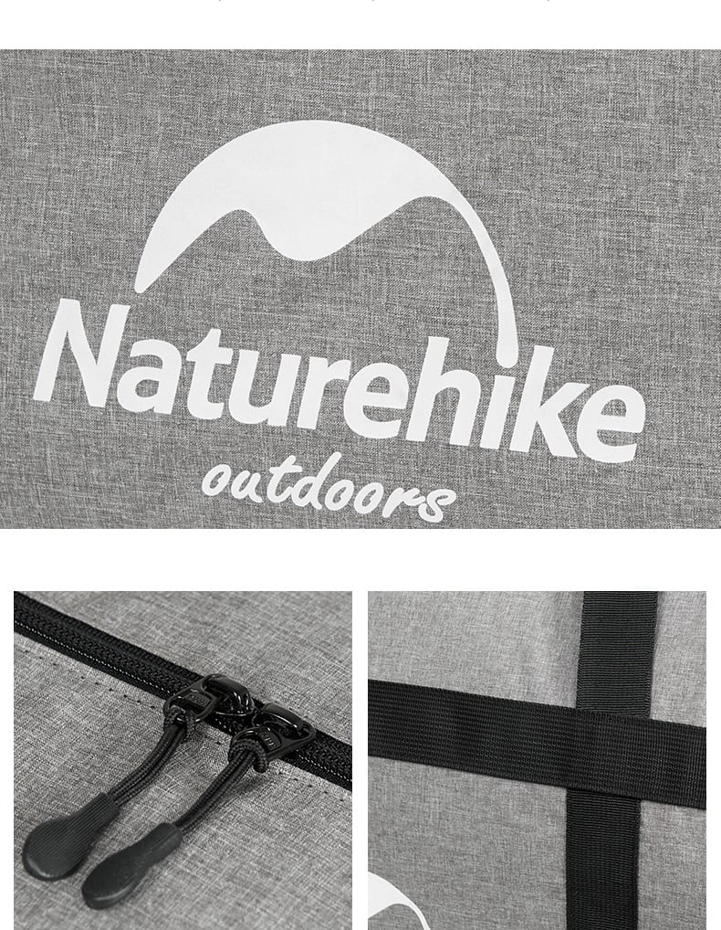 Сумка-баул для зберігання портативна Naturehike NH17S021-M — Сірий — фото 3