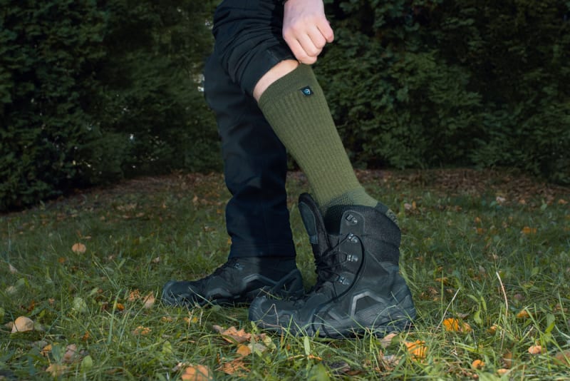 Шкарпетки Dexshell Terrain Walking 2.0 Socks, хакі, розмір S – фото 3