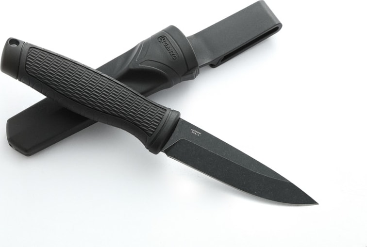Ніж з фіксованим клинком Ganzo G806BW з чохлом, чорний – фото 2