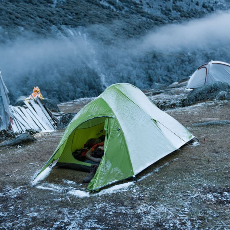 Намет надлегкий одномісний Naturehike Cloud Up Base 1 CNK2450WS032 — Зелений — фото 5