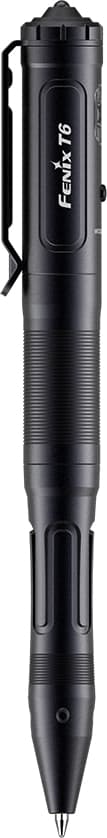 Fenix T6 тактична ручка з ліхтариком чорна — Чорний — фото 2