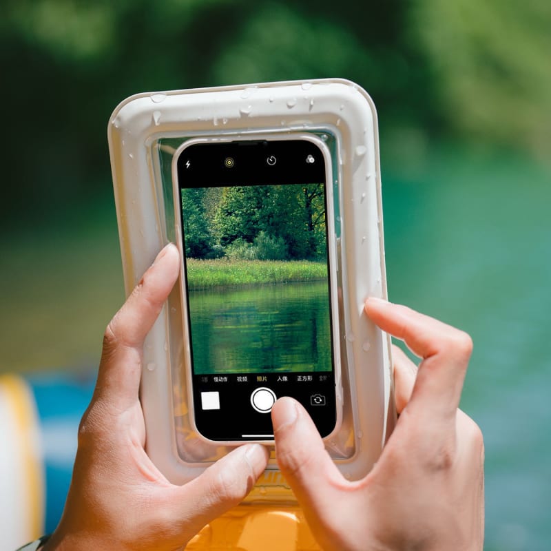 Водонепроникний чохол для телефону Naturehike CNK2300BS015 — Темно-Зелений — фото 5