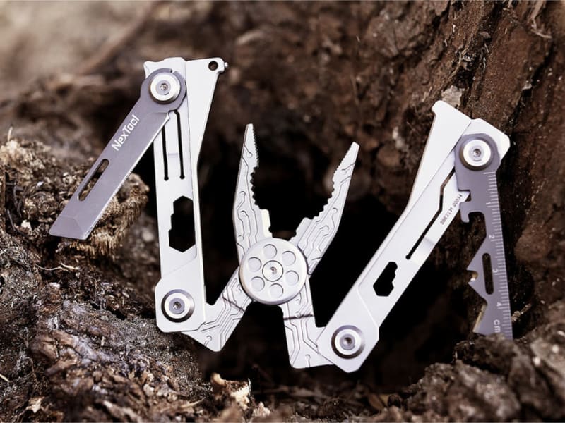 Мультитул NexTool Сріблястий Blade EDC, сірий – фото 4