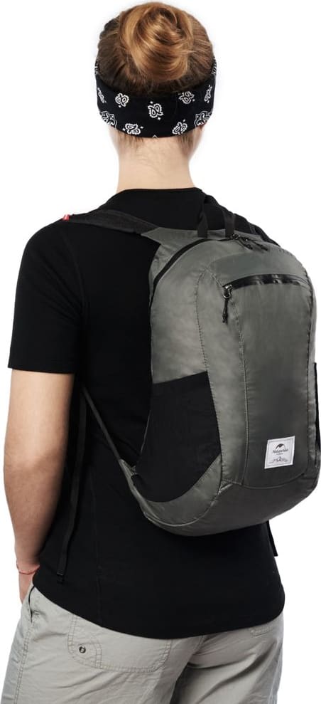 Рюкзак компактний надлегкий Naturehike Ultralight NH17A012-B — Сірий — фото 2