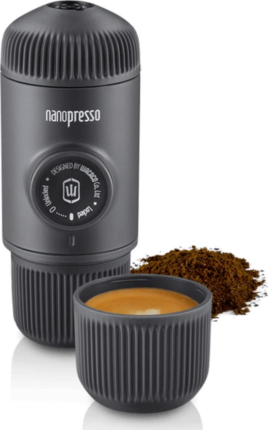 Портативна кавоварка Wacaco Nanopresso Сірий case сіра 80 мл – фото 2