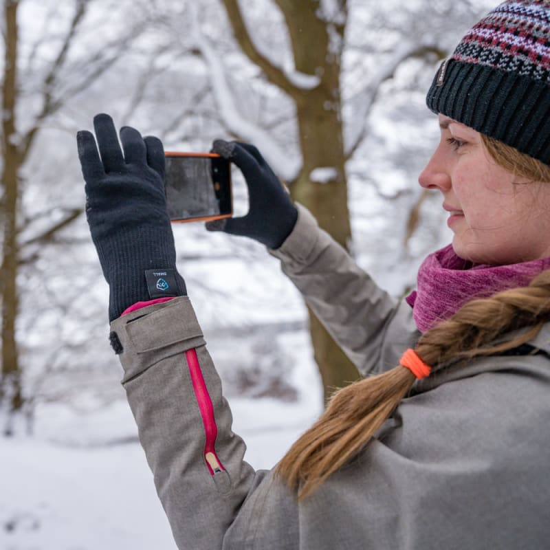 Рукавички водонепроникні DexShell ThermFit 3.0 Gloves чорні, розмір L, чорний – фото 2