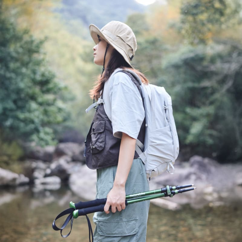 Трекінгова телескопічна палиця Naturehike CNK2550DS010 Sunlit Terk Base, 60-135 см, зелена — Зелений — фото 5