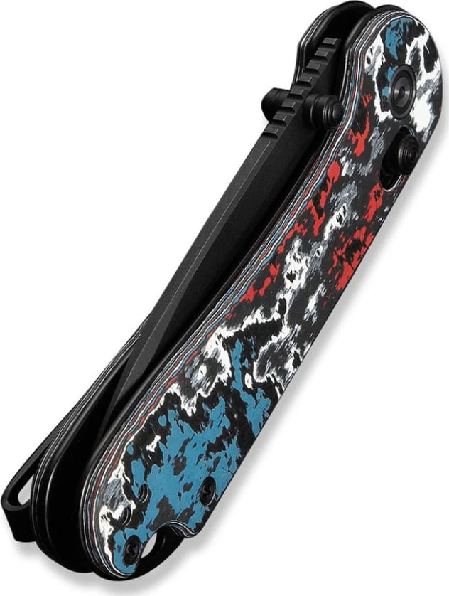 Ніж складаний Civivi Elementum (Crossbar Lock/Nebula FatCarbon Fiber, Білий – фото 6