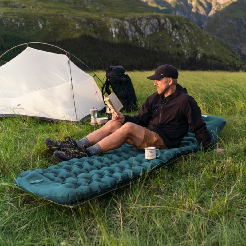 Матрац туристичний надувний Naturehike CNK2550WS019 — Зелений — фото 3