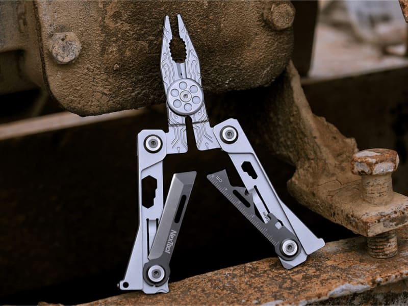Мультитул NexTool Сріблястий Blade EDC, сірий – фото 5