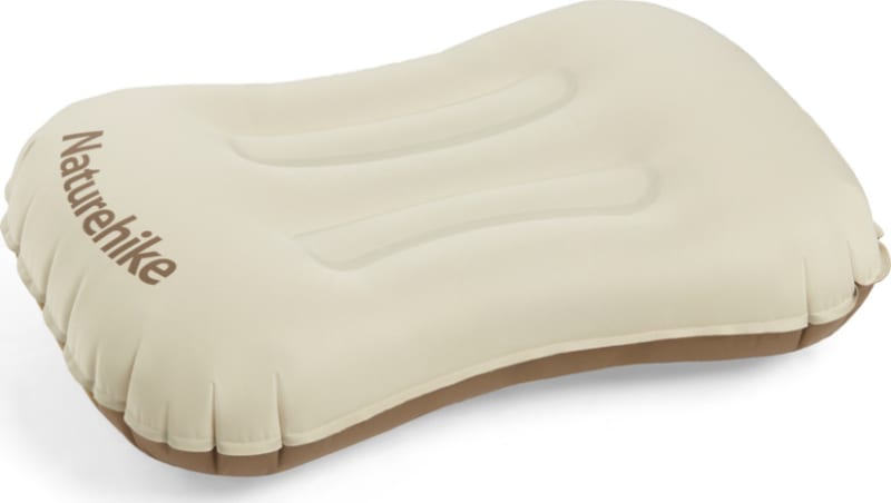 Подушка надувна ультралегка Naturehike NH17T013-Z, 42 × 32 см, бежева – Бежевий — фото 1