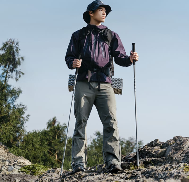 Трекінгова палиця Naturehike CNK2450DS016, 130 см, фіолетова — Фіолетовий — фото 3