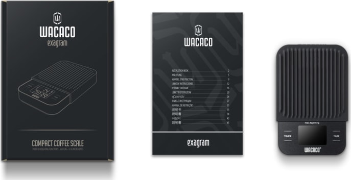 Ваги електронні Wacaco Exagram Scale, Чорні – фото 8