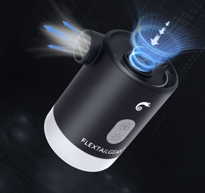Насос-ліхта кемпінговий Flextail Max Pump 2 Pro — Чорний — фото 6