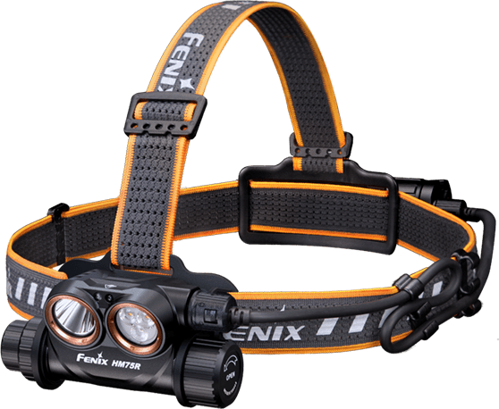 Ліхтар налобний Fenix HM75R SE – Чорний – фото 1