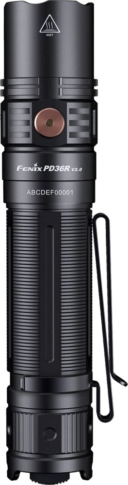Ліхтар ручний Fenix PD36R V2.0 — Чорний — фото 3