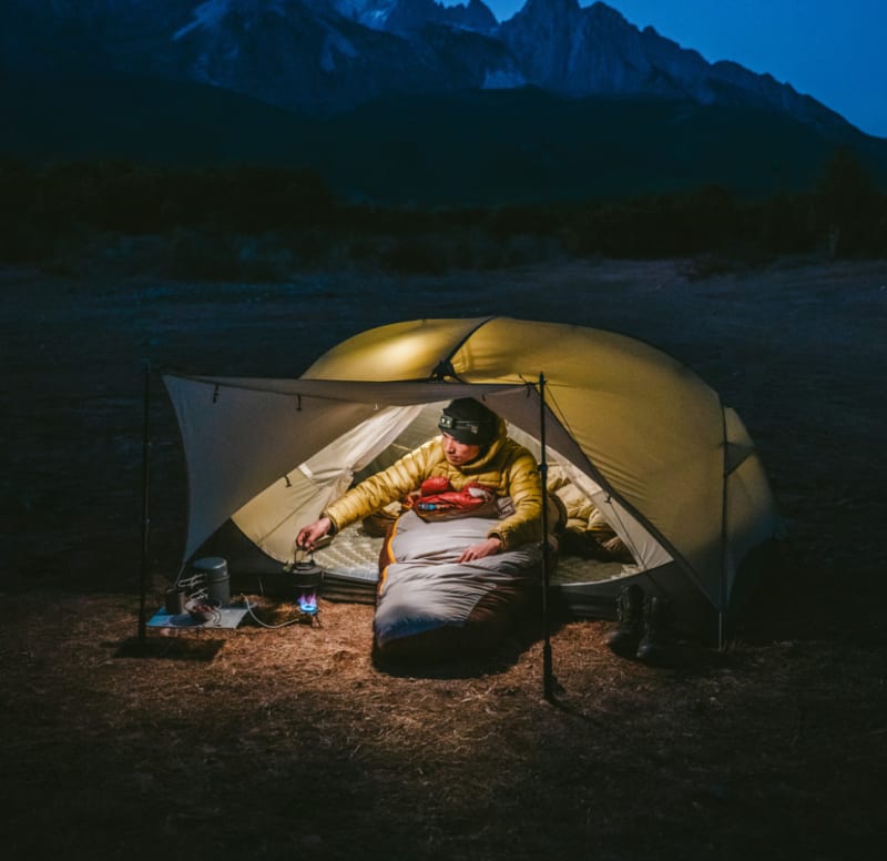 Намет одномісний ультралегкий Naturehike Mongar UL CNK2550WS016 — Коричневий — фото 4
