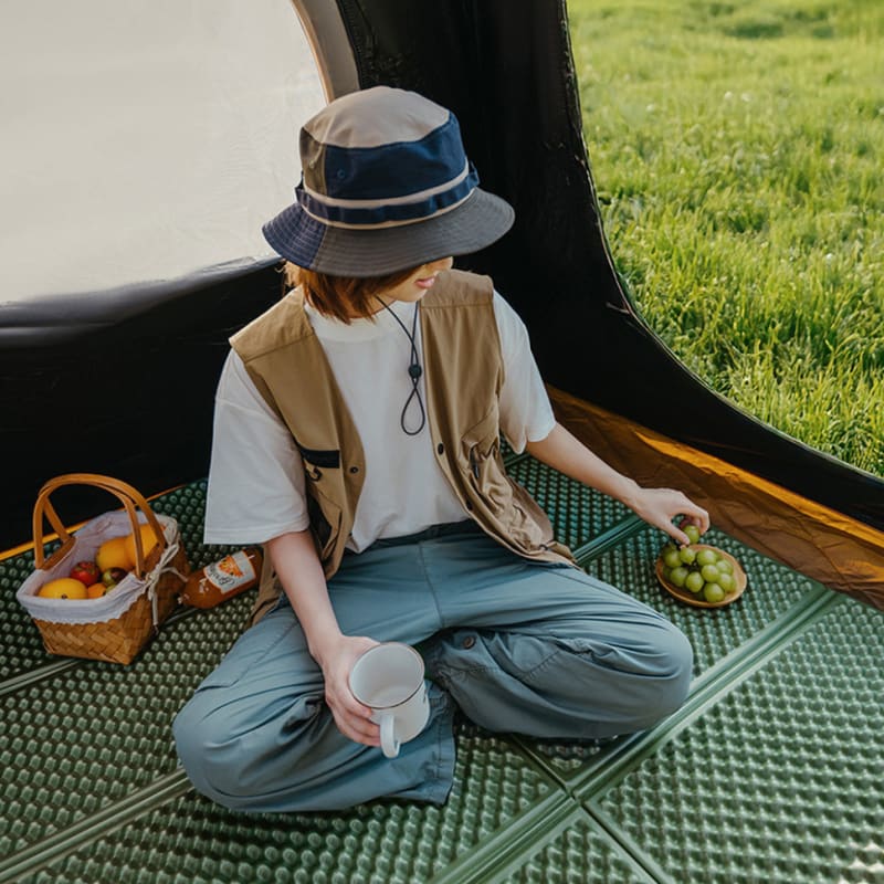 Ки лимок туристичний складаний Naturehike CNK2450WS044 IXPE 195 × 60 × 1.8 см – Оливковий — фото 4