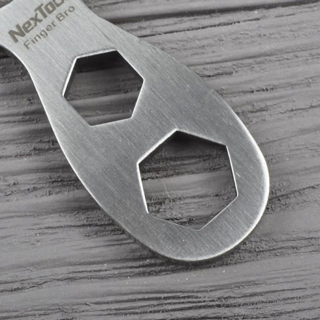 Міні-мультитул Nextool Finger Bro BOTTLE OPENER, сріблястий – фото 4
