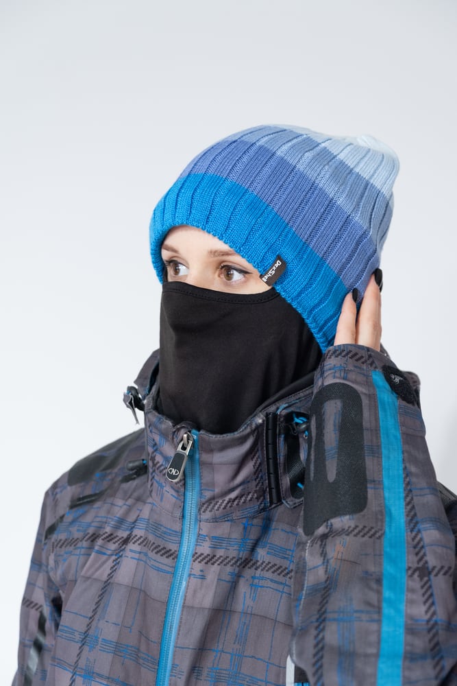 Шапка водонепроникна DexShell Beanie Gradient (56-58cm) блакитна, блакитний – фото 2
