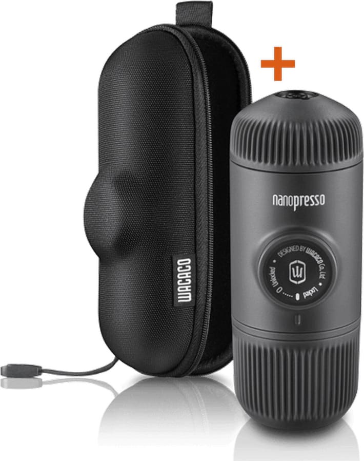 Портативна кавоварка Wacaco Nanopresso Сірий case сіра 80 мл – фото 1