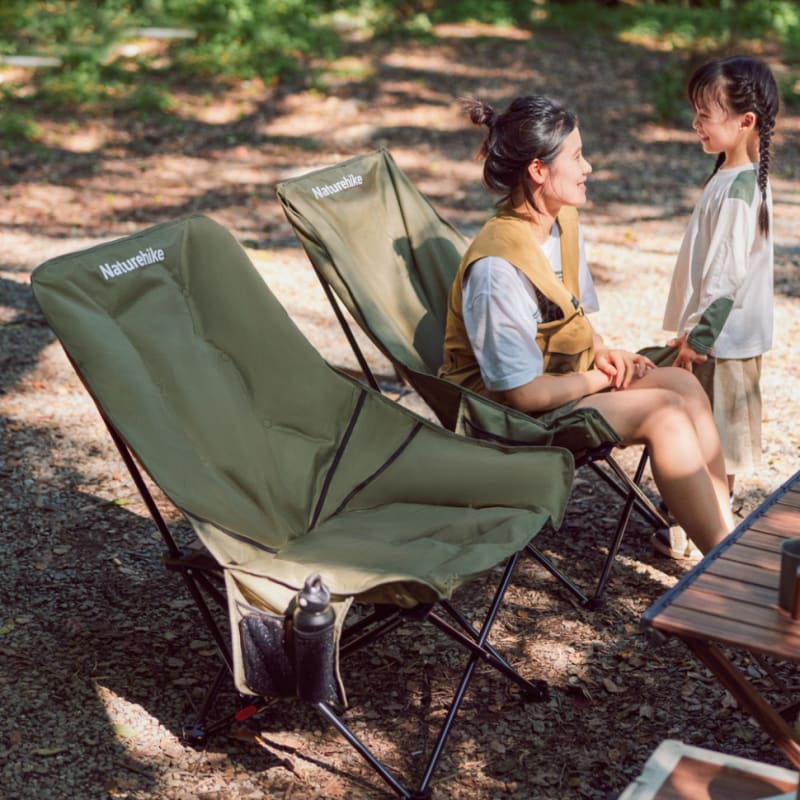 Стілець складаний Naturehike CNK2450JJ020, Оливковий – фото 2