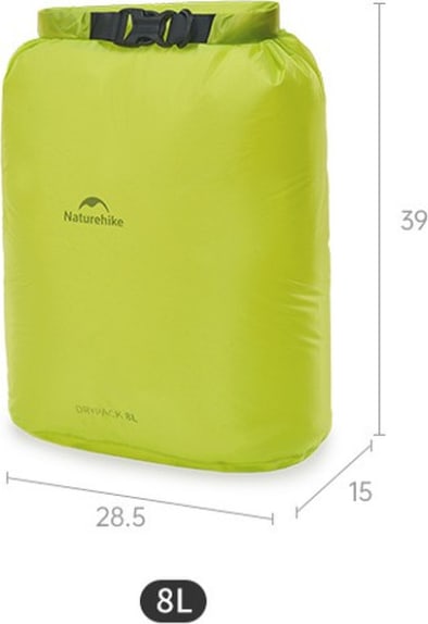 Гермомішок Naturehike CNK2550XB012, 2 л – Жовтий – фото 2