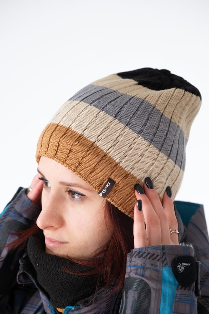 Шапка водонепроникна DexShell Beanie Gradient (56-58cm) пісочна, бежевий – фото 3