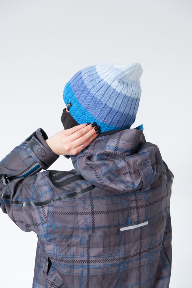 Шапка водонепроникна DexShell Beanie Gradient (56-58cm) блакитна, блакитний – фото 6