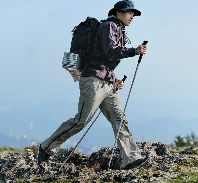 Трекінгова палиця Naturehike CNK2450DS016, 120 см, фіолетова — Фіолетовий — фото 2