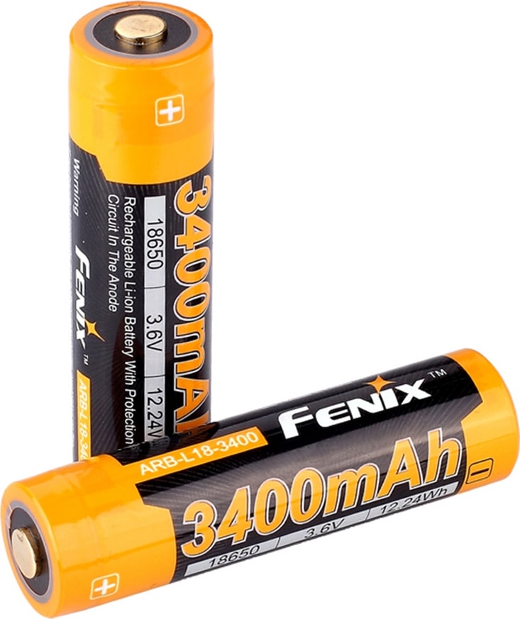 Акумулятор 18650 Fenix (3400 mAh) ARB-L18-3400 — фото 1