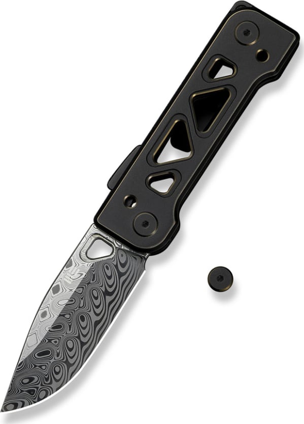 Ніж складаний We Knife Tyro -DS1, Чорний – фото 1