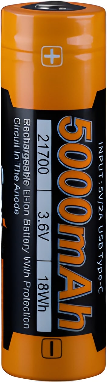 Акумулятор 21700 Fenix ARB-L21-5000U з зарядкою USB Type-C — фото 1