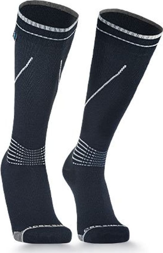 Водонепроникні шкарпетки DexShell Longlite Socks 2.0 Сірий XL (47-49), чорний, сірий – фото 1