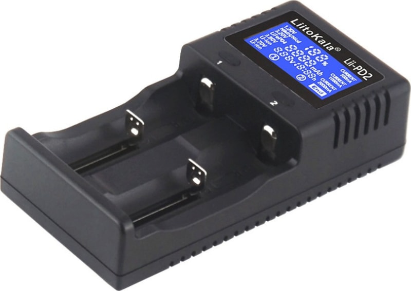 Зарядний пристрій LiitoKala, Чорний – фото 2