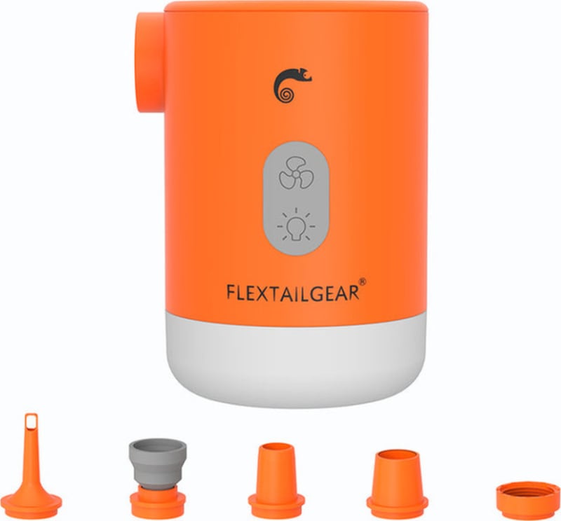 Насос-ліхта кемпінговий Flextail Max Pump 2 Pro — Помаранчевий — фото 1