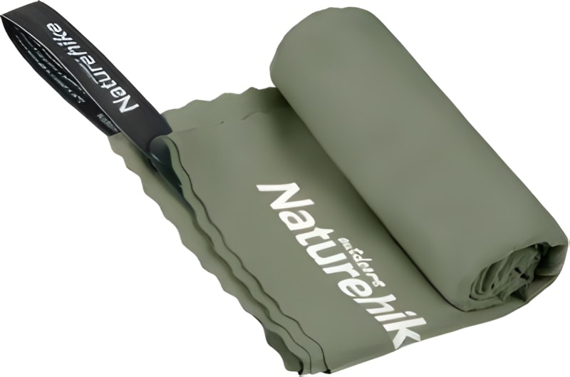 Рушник Naturehike MJ01 Ultralight NH19Y001-J, 80 см х 40 см — Оливковий — фото 2