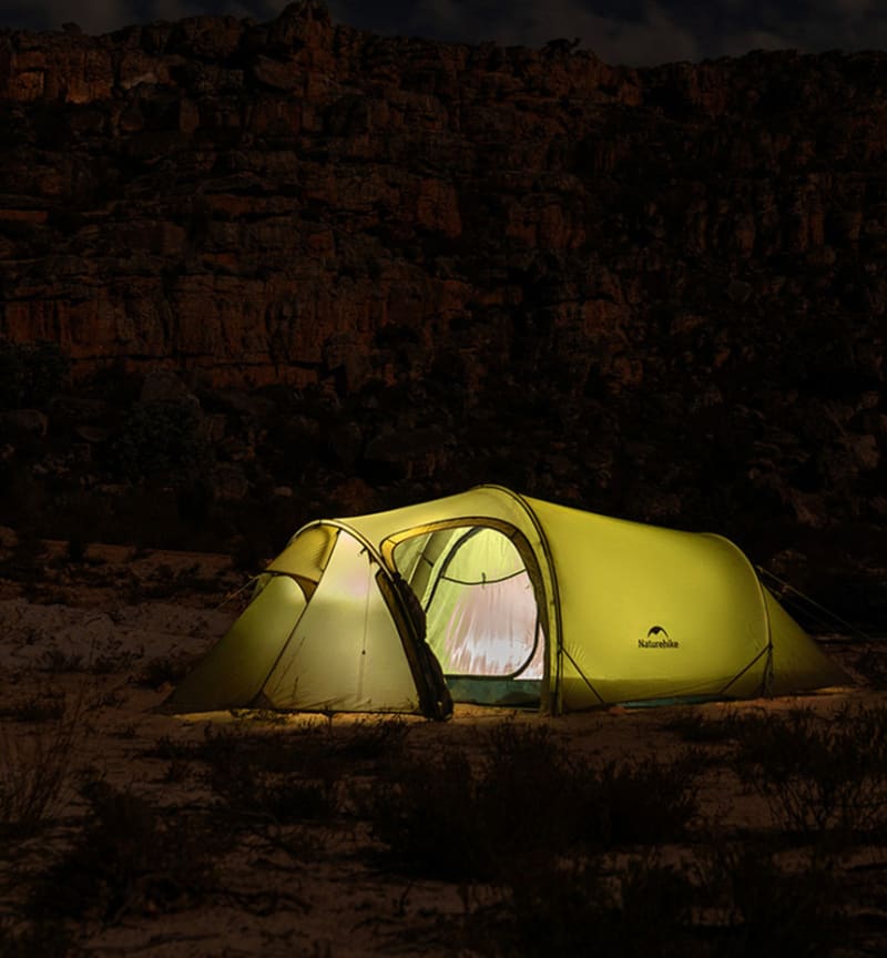 Намет двомісний Naturehike Opalus, UL, CNK2450WS036, темно-зелений — Темно-Зеленый — фото 4