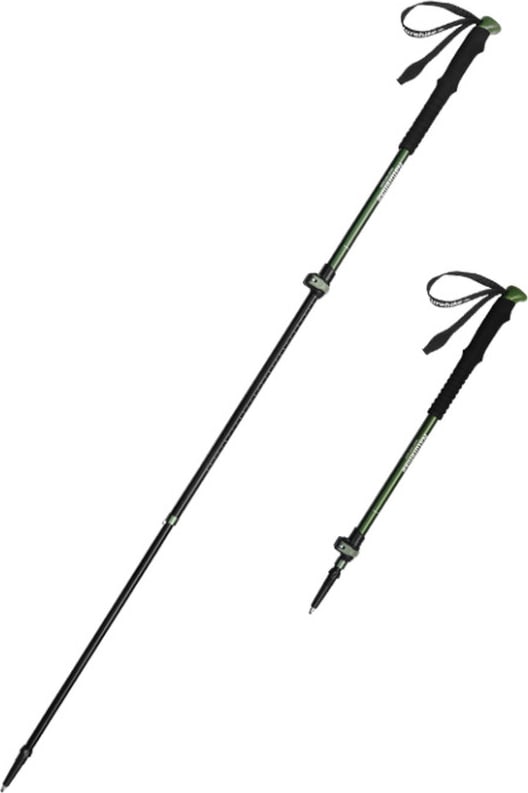 Трекінгова телескопічна палиця Naturehike CNK2550DS010 Sunlit Terk Base, 60-135 см, зелена — Зелений — фото 1